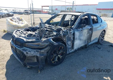 2025 BMW 330I from USA, damaged, VIN 3MW69CW03S8F40926